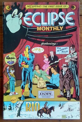 ECLIPSE MONATLICH 1, ECLIPSE COMICS, AUGUST 1983, FN+