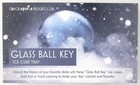NIB Once Upon A Book Club Glass Ball Key Ice Cube Tray, 33 Ball Plastic Tray