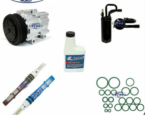 Remanufactured A/C Compressor Kit For Ford Explorer/Ranger & Mazda B-Series - Includes Compressor, Orifice Tubes, Drier, Oil & O-Rings