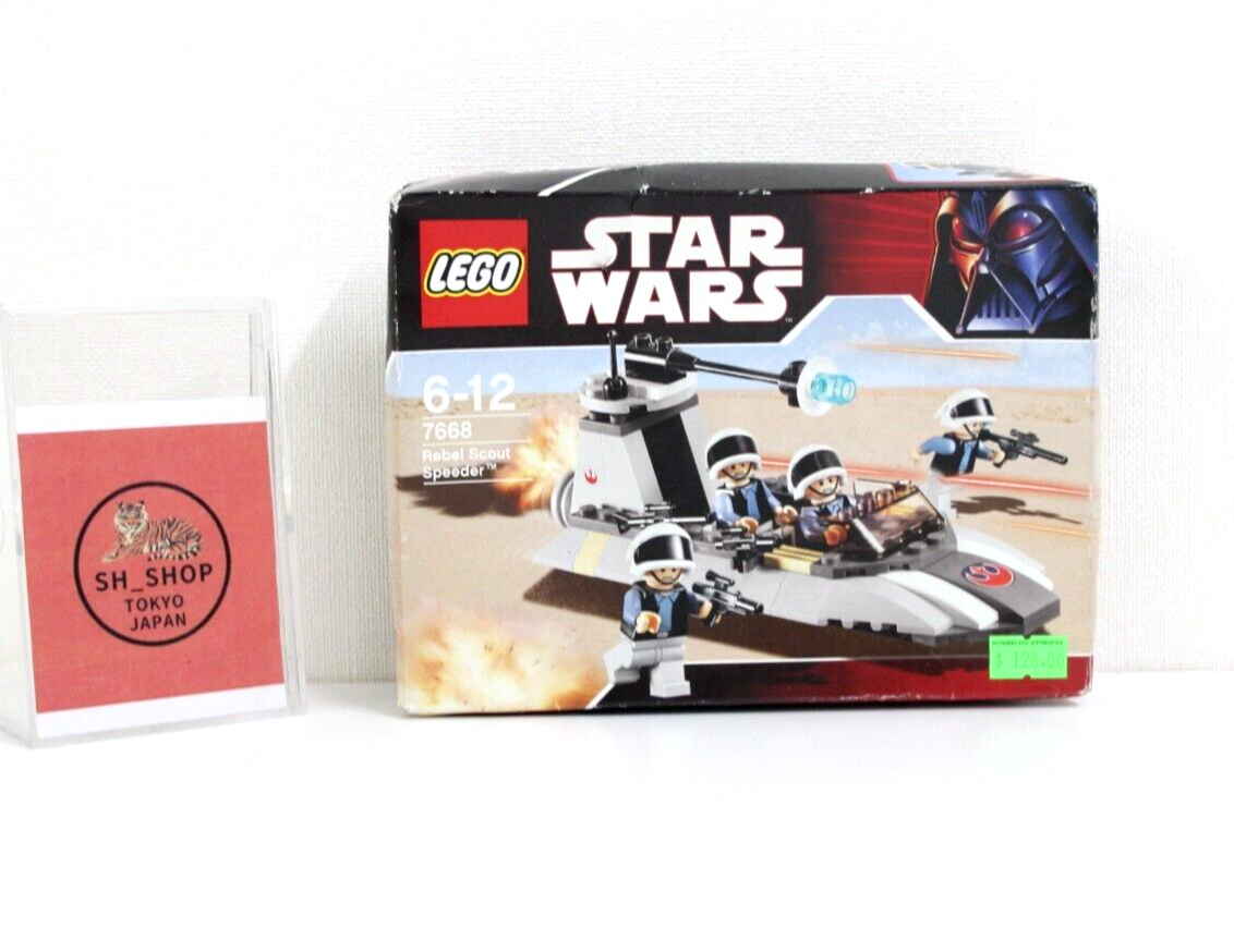 LEGO Star Wars 7668 Rebel Scout Speeder 2008 Sealed New Retired