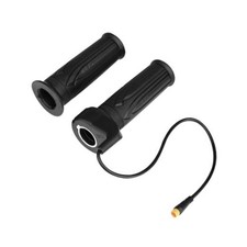 HZEL Ebike Throttle Grip, 1 Pair 20X 3 Pin Waterproof Electric Bicycle Full