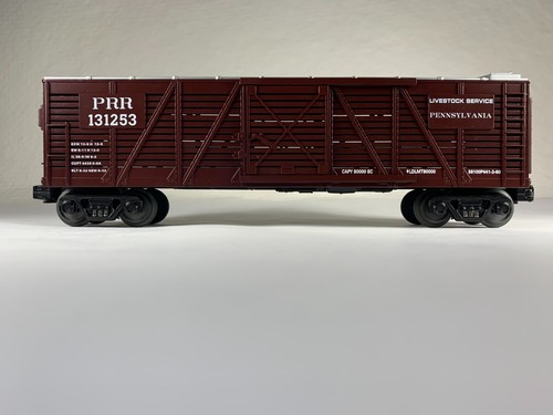 MTH RAILKING 30-7007B, Pensilvania vagón de un solo nivel #131253, nuevo en caja | Zustand: New