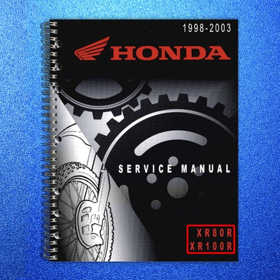 #ad HONDA XR80R XR100R 1998 2003 Service Manual STEEL WIRE BOUND TOUGH COVERS $33.53