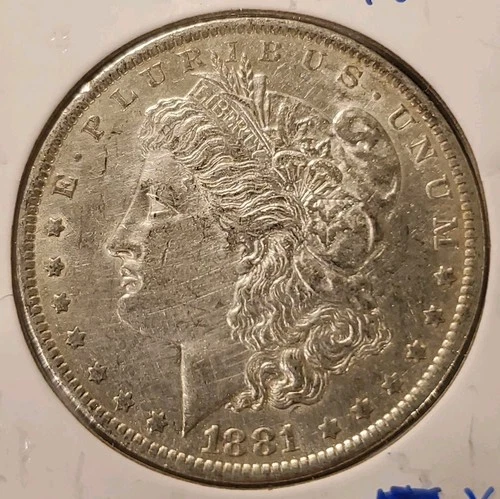 1881 O Morgan Silver Dollar. Guaranteed Authentic Nice Coin. EF XF AU