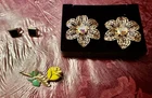 AVON JEWELRY LOT 3 Pieces In Boxes Vintage Costume  Original Boxes