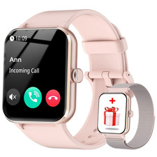 Women's Alexa Smartwatch: Fitness Tracker & Bluetooth Calling for Android/iOS