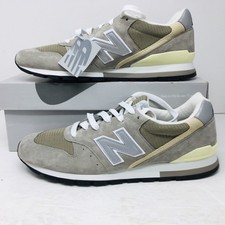 New Balance Men’s Made in USA 996 Core Grey / Silver Sneakers Size 14 D - Medium