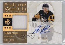 2022 SP Authentic 2012-13 Retro Future Watch /100 Samuel Poulin Patch Auto 12xo