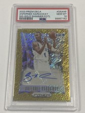Anfernee Hardaway 2023 Prizm Deca Signatures Auto Gold Shimmer FOTL /10 PSA 10