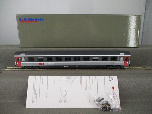 L.S.Models H0 47363 vagón de pasajeros vagón de tren rápido Apm EC Ep. V der SBB en embalaje original | Zustand: Gebraucht