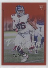 2019 Panini Chronicles Luminance Update Rookies Red 37/99 Darius Slayton 4nl