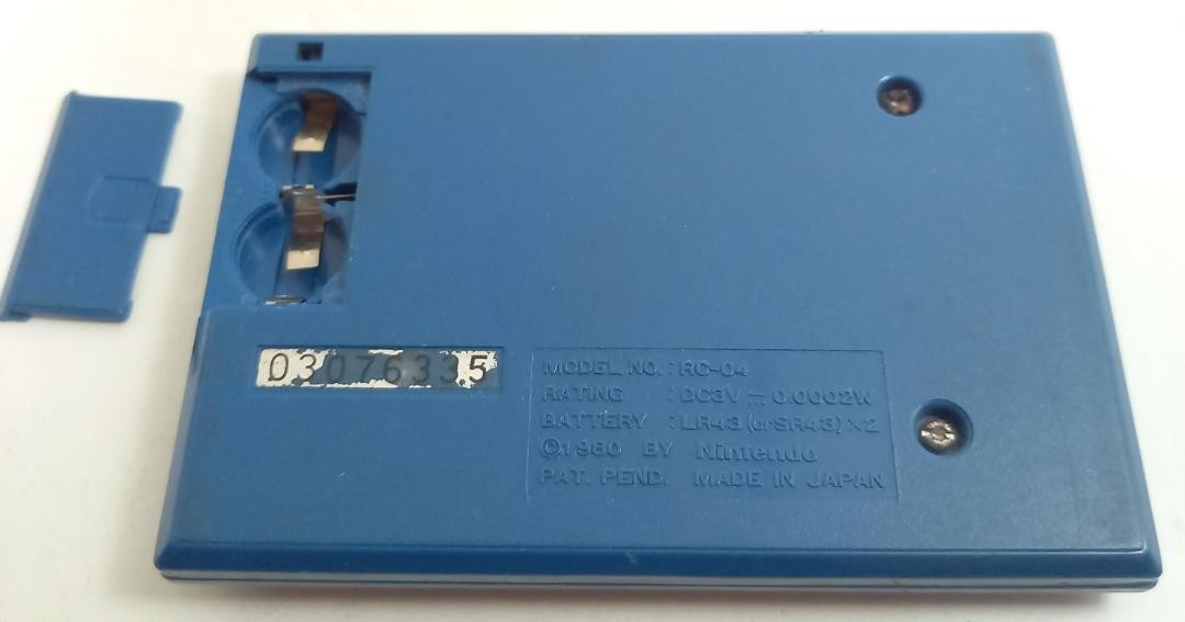 Nintendo Game & Watch FIRE RC-04 1980 Vintage Handheld