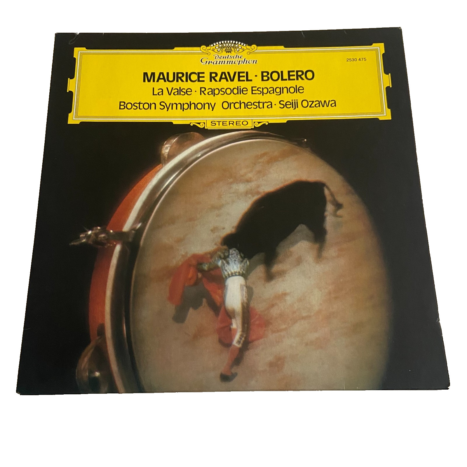 Maurice Ravel Bolero Vinyl LP La Valse Rapsodie Espagnole DG 2530475 Seiji Ozawa