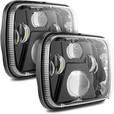 Auxbeam 5x7 7x6 Inch Led Headlights with High Low Beam DOT Approved H6054 6054 L