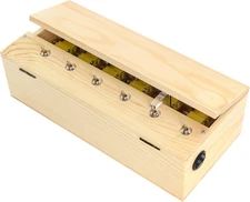 BuleVina Funny Useless Machine Box Toy, Creative Wooden Kit