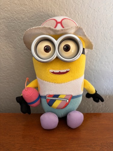 Despicable Me 3 TY Beanie Babys 7" Jerry Tourist Minion - 2017 - Bild 1 von 3