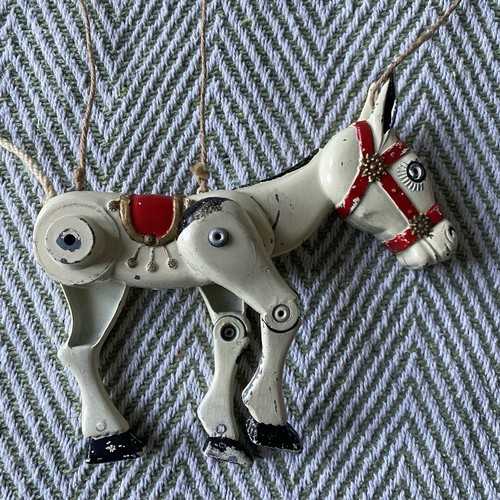 Vintage Moko Lesney 1950’s Muffin The Mule Diecast Metal Puppet Made In England - Photo 7/24