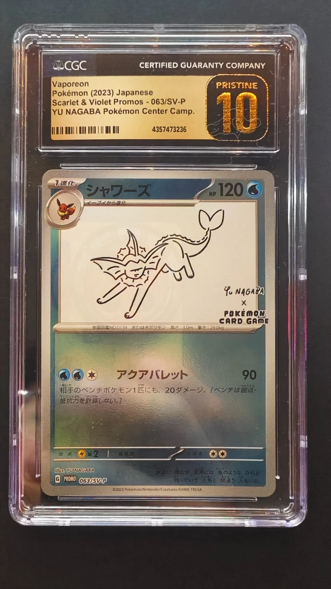 Collectible Individual Grade 10 Eevee Pokémon TCG Card Games in