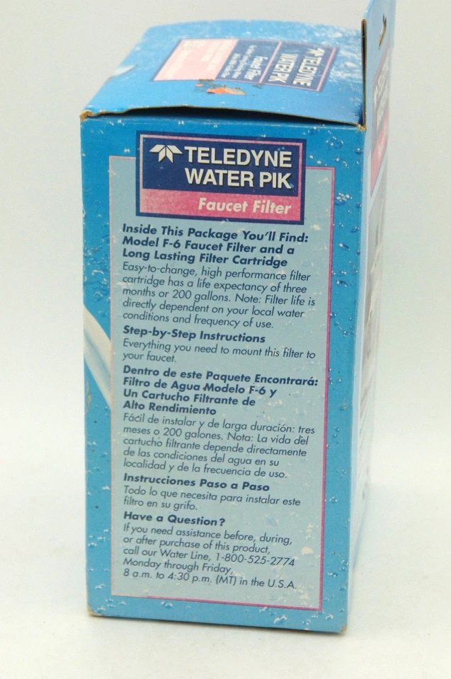 Teledyne WaterPik Water Faucet Filter Model F-6 NEW NOS - Image 3 of 4