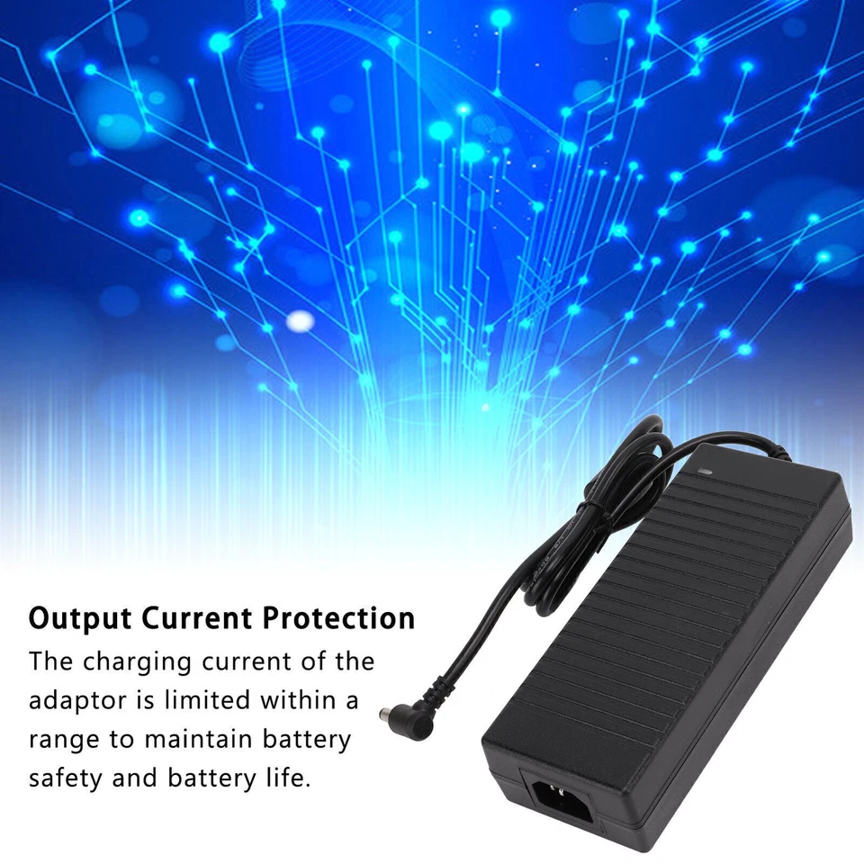 Adaptador DC 12V 12.5A Cargador de 3 pines 100‐240V 50/60Hz Protección contra sobrecorriente Calor Foto 2 de 4