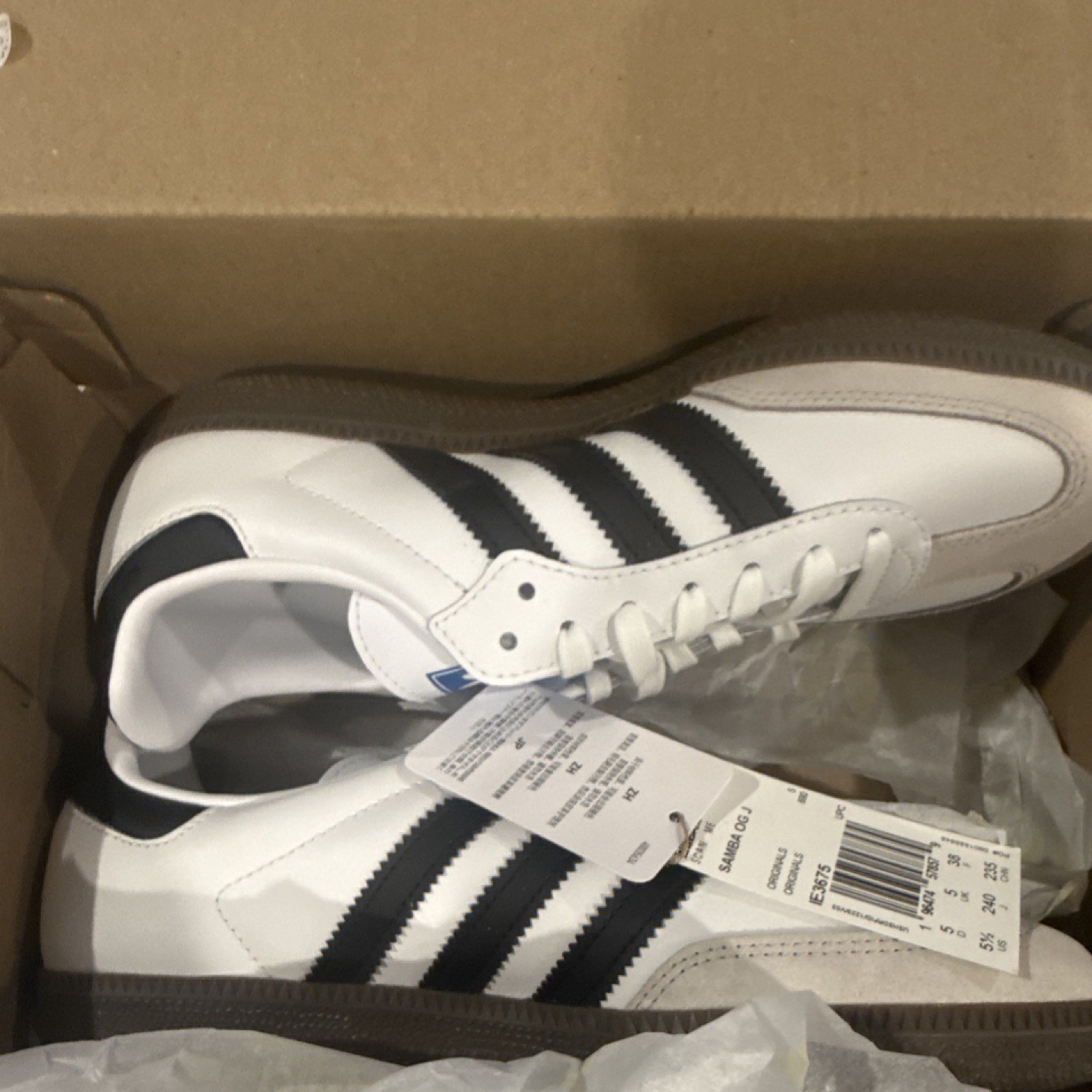 White Black 5.5 Us Kids