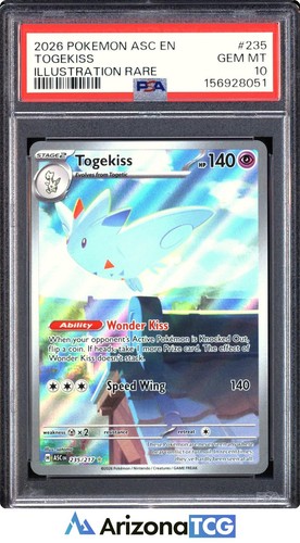 Togekiss graded PSA 10 for sale on eBay