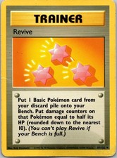 Revive 89/102 Uncommon Base Set Unlimited Pokemon LP