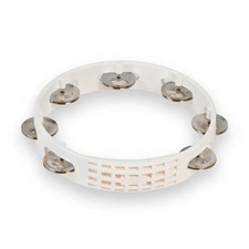 Latin Percussion LPA182 8" TAMBOURINE WHITE