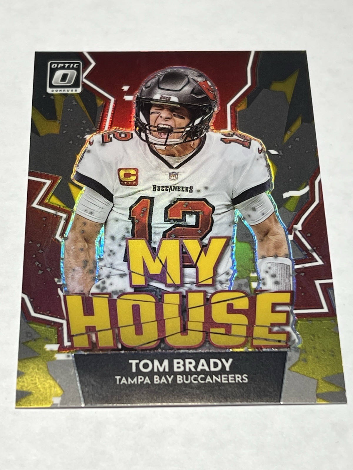 2022 Panini Donruss Optic - My House! Tom Brady #MH-15 Gold /10