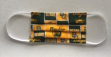 BAYLOR BEARS Cotton Face Mask Brand New Made in USA