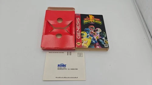 Mighty Morphin Power Rangers (Sega Genesis, 1994) ❗BOX ONLY❗