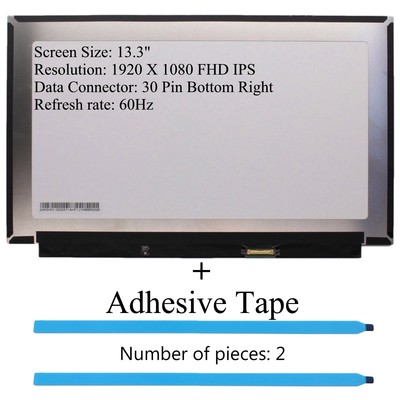Ersatz für Innolux N133HCE-GP2 13,3'' LED LCD Laptop Bildschirm IPS FHD Display