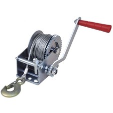 Gear Hand Winch Boat Trailer Caravan Cable Puller Manual Pulling Tool Truck