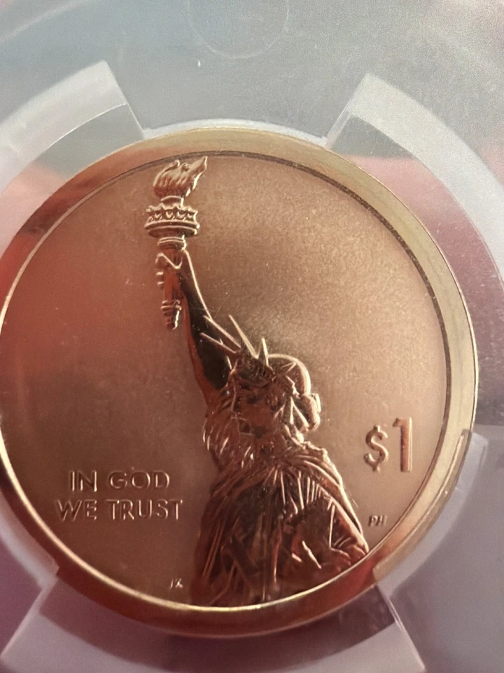 2018-S Inaugural Chicago $1 Reverse Proof 70 DCAM (FIRST STRIKE COIN) #917/1790 - Image 4 of 4