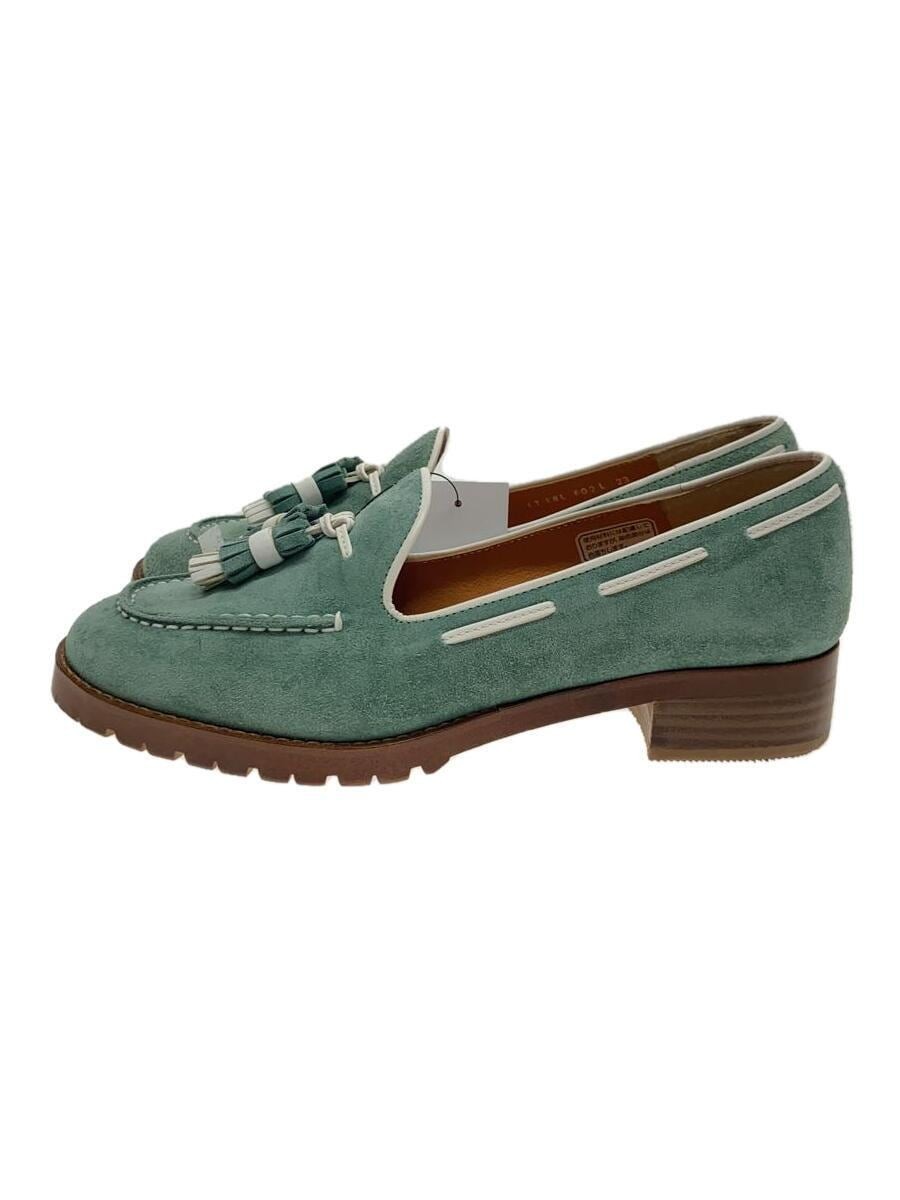 Regal 23cm Green Suede Loafers F02L Casual Comfort
