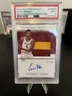 2021 National Treasures - PSA 9 Evan Mobley 1/35 Rookie Patch Auto On Card
