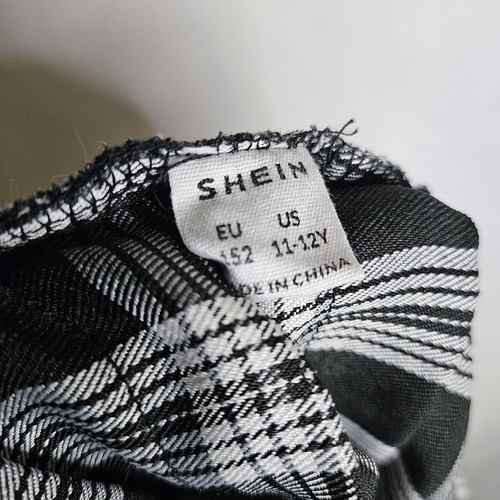 Lot of 3 Girls Shein Plaid Pleated Skirts School Girl Blue Pink Black Size 11 12 - Picture 13 of 13