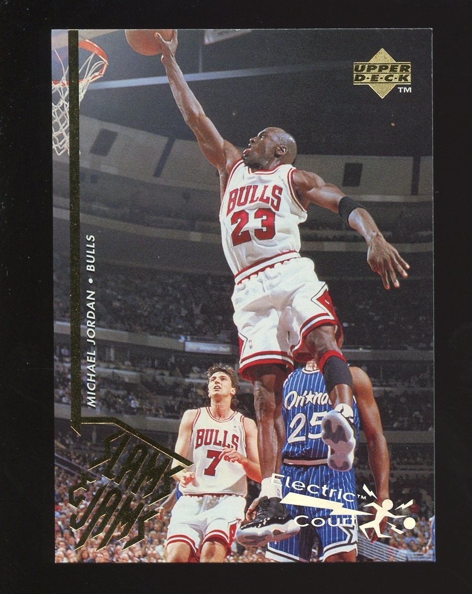 1995-96 UPPER DECK MICHAEL JORDAN ELECTRIC COURT #352