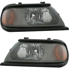 For 2000-2004 Mitsubishi Montero Sport Headlight Driver Passenger Pair