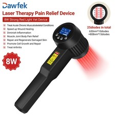 Portable 8W Laser Therapy Device for Acute Chronic Pain 650nm 808nm Red Light