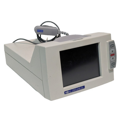 Fresenius Medical Care Crit-Line III Patient Monitoring System Monitor w/ Sensor