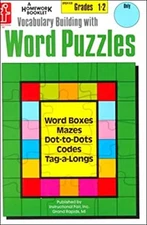 Vocabulary Building with Word Puzzles Hardcover McGraw-Hill Staff