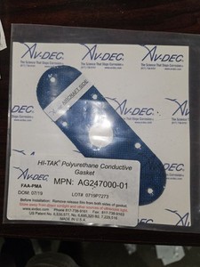 Antenna Gasket Jet Aircraft Av-Dec P/N AG247000-01 NEW IN PACKAGE GULFSTREAM