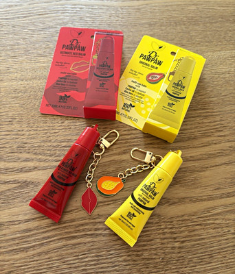 Dr. PAWPAW Lippenbalsam Set Original & Ultimate Red 2x10 ml Papaya vegan