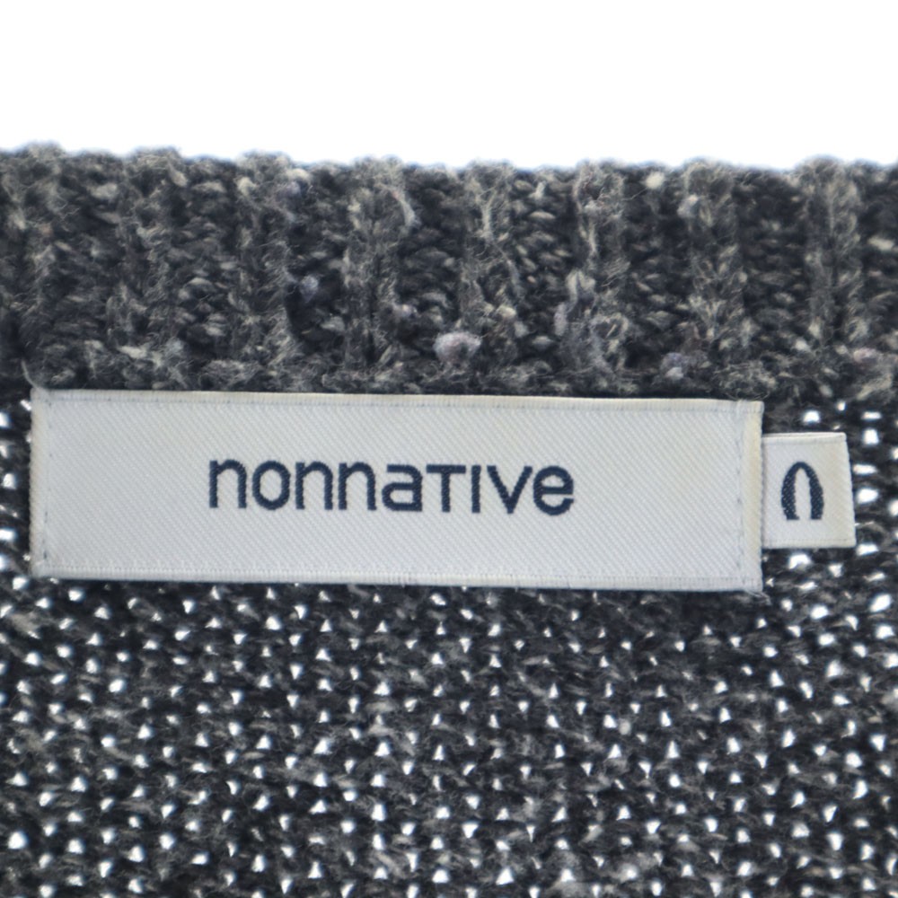 nonnative Border Pattern Knit jacket gray Men's - image 7