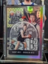 2025 Topps Target Black Friday Limited Stock Legends Danny Wolf RC #LST-27 Nets