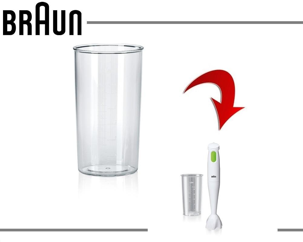 Bicchiere Graduato Braun 500ml per Serie Multiquick 3/5/7/9