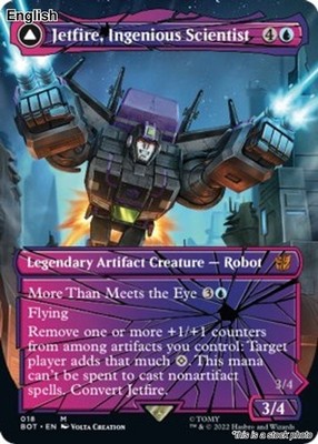 Jetfire, Ingenious Scientist (Shattered Glass) EN [BOT - 18] - NM TCG MTG