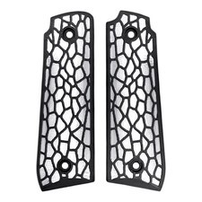 White  Black Reptile Printed Ruger Mark IV 22/45 Grips MK 4