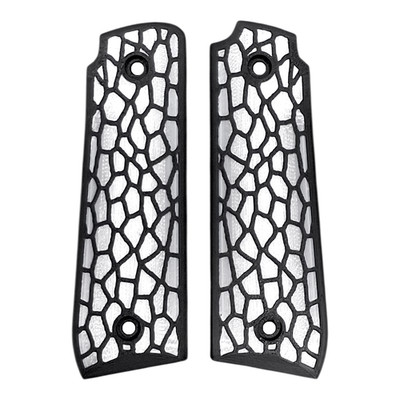 White & Black Reptile Printed Ruger Mark IV 22/45 Grips MK 4